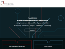Tablet Screenshot of frameworksoftware.com